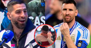 Campeón de UFC reveló que sueña con invitar a Messi a su próxima pelea: "Que se j... Cristiano"