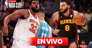 New York Knicks vs. Atlanta Hawks NBA Cup 2024: ¿a qué hora y dónde ver el juego EN VIVO con Karl-Anthony Towns?