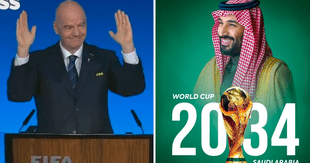 FIFA confirma que el Mundial 2030 arrancará en Sudamérica y oficializa a Arabia Saudita para 2034