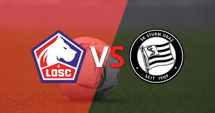 Comienza el juego entre Lille y Sturm Graz en el estadio Stade Pierre-Mauroy