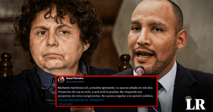 Susel Paredes llama a Alejandro Muñante "mentiroso e ignorante" por criticar su proyecto de crimenes de odio