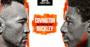 UFC Fight Night, Covington vs. Buckley EN VIVO: horario, canal de TV y cartelera del último evento del año