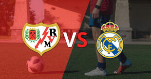 Rayo Vallecano avanza 1 a 0 ante Real Madrid en el Estadio de Vallecas