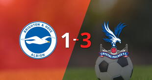 Resumen: Doblete de Ismaïla Sarr guió el triunfo de Crystal Palace sobre Brighton and Hove