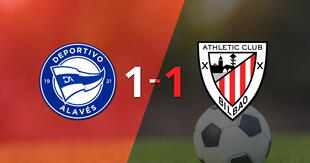 Resumen: Alavés resolvió su juego de la fecha 17 con un empate 1-1 frente a Athletic Bilbao