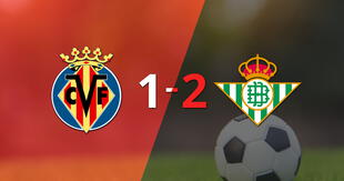 Resumen: Ajustada victoria por 2 a 1 de Betis