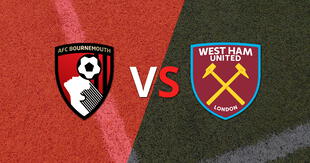 Inicia el partido entre Bournemouth y West Ham United