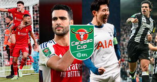 Semifinales Carabao Cup: Liverpool, Newcastle, Arsenal y Tottenham ya tienen cruces confirmados