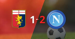 Resumen: Genoa no logró superar la firmeza de Napoli y cayó 2 a 1