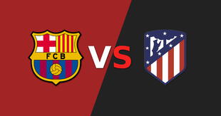 Atlético de Madrid  y Barcelona igualan 1 a 1