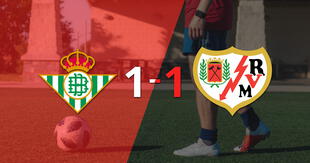 Resumen: Rayo Vallecano empató 1-1 en su visita a Betis