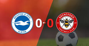 Resumen: No hubo goles en el empate entre Brighton and Hove y Brentford