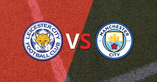 Pitazo inicial para el duelo entre Leicester City y Manchester City