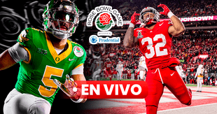 Oregon vs Ohio State EN VIVO, Rose Bowl 2025: horario y dónde ver por internet el partido de fútbol americano NCAA