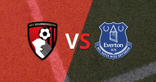 Inicia el partido entre Bournemouth y Everton