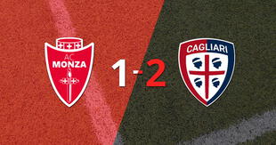 Resumen: Cagliari logra remontada y gana 2-1 a Monza