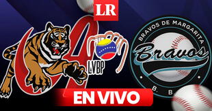 Tigres vs. Bravos EN VIVO por la LVBP 2024-25: ¿a qué hora y dónde ver el juego del Round Robin?