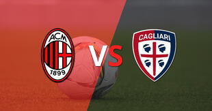 Comienza el juego entre Milan y Cagliari en el estadio San Siro