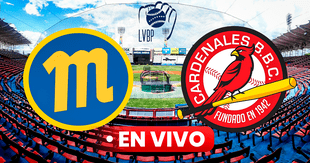 Juego del Magallanes vs Cardenales EN VIVO por TV: ¿dónde ver el partido de béisbol por el round robin LVBP 2025?