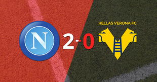 Resumen: Hellas Verona cayó derrotada ante Napoli por 2-0