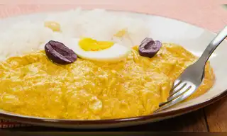 Receta del ají de gallina