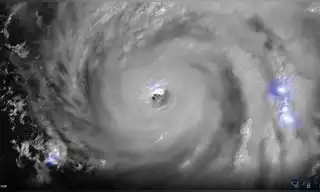 Así se vio el huracán Ian rumbo a Florida desde la Estación Espacial Internacional Así se vio el huracán Ian rumbo a Florida desde la Estación Espacial Internacional