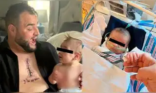 El conmovedor gesto de un padre que se tatuó la cicatriz de su hijo: sobrevivió a 7 operaciones al corazón desde que nació El conmovedor gesto de un padre que se tatuó la cicatriz de su hijo: sobrevivió a 7 operaciones al corazón desde que nació