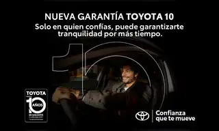 "Toyota 10”: La garantía extendida de Toyota que respalda tu vehículo "Toyota 10”: La garantía extendida de Toyota que respalda tu vehículo