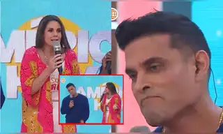 Rebeca Escribens llama “adefesio” a Christian Domínguez y protagonizan polémico momento en vivo: “No me caes”