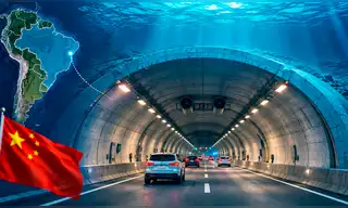 China participa en la construcción del primer túnel submarino de América Latina: tendrá 870 metros bajo el agua y operaría desde 2031