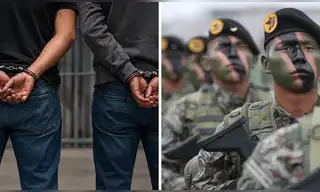 Condenan a 13 años de prisión a dos personas por traficar armamento militar peruano hacia Ecuador Condenan a 13 años de prisión a dos personas por traficar armamento militar peruano hacia Ecuador