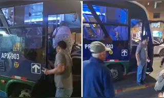 Ataque a bus de la empresa Machupicchu en la av. Universitaria deja heridos a chofer y pasajera