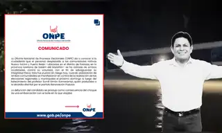 Personal de la ONPE tuvo que retirarse de localidades en Amazonas ante disputas por fallecimiento de candidato