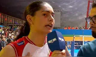 Camila Monge emocionada tras vencer a Brasil y clasificar al Mundial de Vóley Sub-19: “Un peruano jamás se rinde” Camila Monge emocionada tras vencer a Brasil y clasificar al Mundial de Vóley Sub-19: “Un peruano jamás se rinde”
