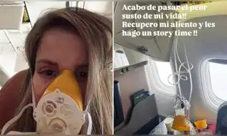 Alejandra Baigorria vive momentos de horror por falla de su avión en pleno vuelo: "Pensé que eran los últimos minutos de mi vida"