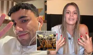 Said Palao tiene impensada reacción tras alarmante incidente del vuelo de su esposa Alejandra Baigorria: "La sobreviviente"