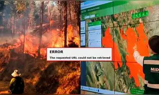 Plataforma de monitoreo de incendio forestales de SERFOR permanece inaccesible, mientras se reportan cientos de focos de calor Plataforma de monitoreo de incendio forestales de SERFOR permanece inaccesible, mientras se reportan cientos de focos de calor