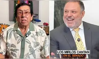 Fundador de Los Mirlos defiende al grupo tras críticas por reunión con senador Carlos Mesía, de Fuerza Popular: "No es venderse" Fundador de Los Mirlos defiende al grupo tras críticas por reunión con senador Carlos Mesía, de Fuerza Popular: "No es venderse"