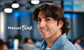 Manuel Gold evoluciona a Manuel Black en la última campaña de Movistar Perú y Bright
