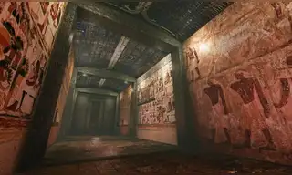 Egipto reabre la tumba de 3.400 años de antigüedad de uno de sus faraones más grandes a 14 metros bajo tierra