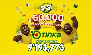 Resultados de La Tinka del miércoles 28 de octubre: números ganadores, premios del Pozo Millonario, boliyapa, S/50.000 y más