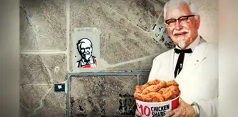 KFC: ¿cuánto mide y dónde se ubica el logo más grande del mundo que se ve desde el espacio? KFC: ¿cuánto mide y dónde se ubica el logo más grande del mundo que se ve desde el espacio?