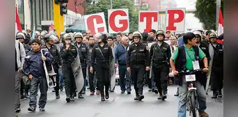 CGTP reitera movilización para este jueves 15 de diciembre en demanda de adelanto de elecciones CGTP reitera movilización para este jueves 15 de diciembre en demanda de adelanto de elecciones