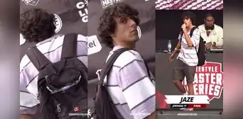 ¡Volvió MC Mochila! Jaze reaparece en la FMS con su característico estilo de batallas en plazas