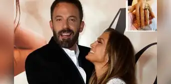 Jennifer Lopez revela el romántico mensaje que Ben Affleck grabó en su anillo de compromiso