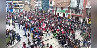 Protestas en Perú: Chota convocó una gran movilización popular para este domingo