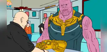 YouTube viral: Thanos es estafado por Rick Harrison en esta genial parodia de el 'Precio de la Historia' [VIDEO]