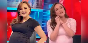 Carla Tello dice adiós a la conducción de “América noticias” ante su avanzado estado de gestación