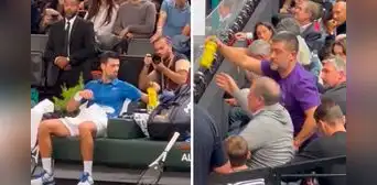 Video de preparado que se le alcanzó a Novak Djokovic en París se volvió viral
