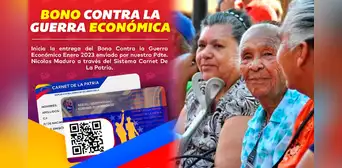 Pago de Bono contra la Guerra Económica a pensionados: ¿de cuánto es y hasta cuándo se entrega? Pago de Bono contra la Guerra Económica a pensionados: ¿de cuánto es y hasta cuándo se entrega?